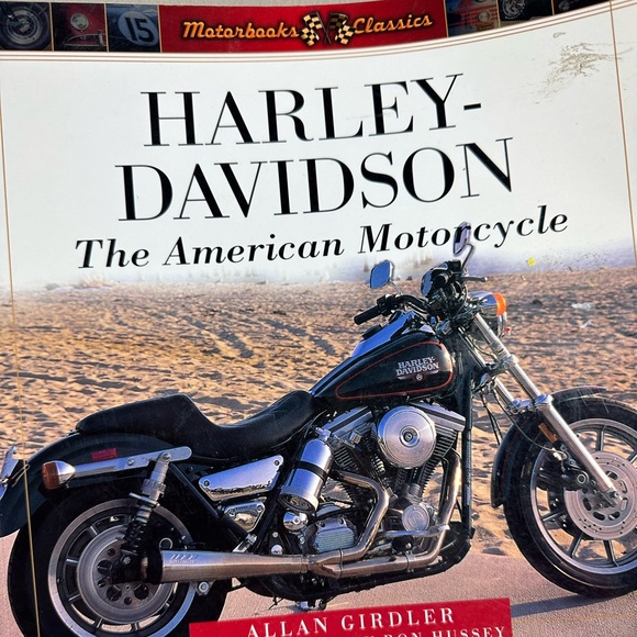 Harley-Davidson The American Motorcycle Book by Allan Girdler 2005 - Picture 2 of 11